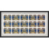 421d Fujeira MNH ** Mi N° 509 / 512 B overprint gold United nations ONU UNO non dentelé imperf feuilles sheets