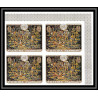 421g Fujeira MNH ** Mi N° 509 / 512 B overprint gold international United nations ONU UNO non dentelé imperf bloc4
