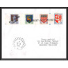 099060 griffe batiment base maine 19/8/1966 charente angely france naval navale lettre cover