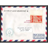 099096 europa griffe batiment base maurienne 11/10/1966 france naval navale lettre cover