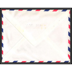 099096 europa griffe batiment base maurienne 11/10/1966 france naval navale lettre cover