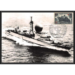 099412 N°501 PAQUEBOT PASTEUR frégate suffren 1967 france naval navale carte postale postcard