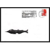 099433 cherbourg 1986 100 ans de sous marins francais france naval navale lettre cover
