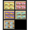 423b Yemen kingdom MNH ** Mi N° A 977 - E 977 B bloc 4 world exibition osaka 70 japon japan Non dentelé imperf