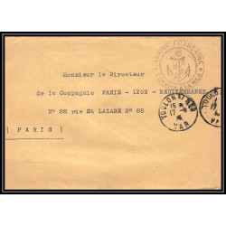 099543 bureau toulon naval bel ensemble france naval navale lot 17 lettres covers