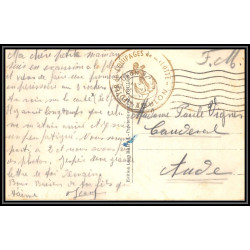 099546 marine nationale toulon pour Caudeval 1941 aude taxe france naval navale lettre cover
