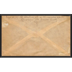 099547 marine nationale service à la mer canonnier sur la republique france naval navale lettre cover