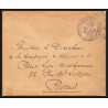 099550 marine nationale service à la mer toulon 1915 france naval navale lettre cover
