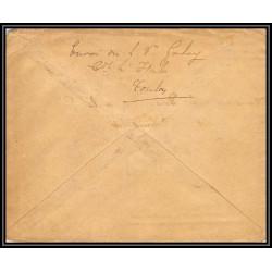 099550 marine nationale service à la mer toulon 1915 france naval navale lettre cover