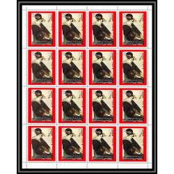 424 Sharjah MNH ** Mi N° 602 / 609 A Tableau tableaux japanese paintings osaka 70 Exposition universelle feuilles sheet