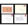 099590 bureau nimes garons fm france naval navale lot 4 lettres covers