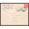 099610 bureau ROCHEFORT marine charente 1956 france naval navale lettre cover