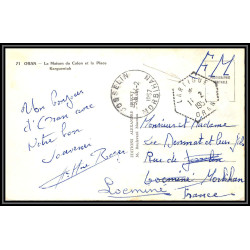 099631 algérie base aéronavale de Lartigue oran 1957 naval navale carte postale postcard