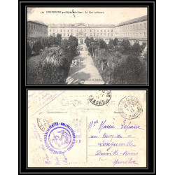 099678 dépot des équipages de la flotte 1917 donville france naval navale carte postale postcard
