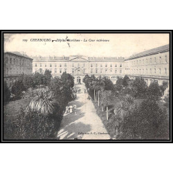 099678 dépot des équipages de la flotte 1917 donville france naval navale carte postale postcard