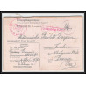 099690 stalag 13c kriegsgefangenenlager 1943 prisonniers chabannes allemagne germany lettre cover