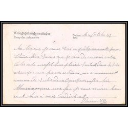 099693 stalag 18a kriegsgefangenenlager 1942 lyon prisonniers allemagne germany lettre cover