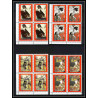424d Sharjah MNH ** Mi N° 602 / 609 A Tableau tableaux japanese paintings osaka 70 Exposition universelle bloc 4 cote 44
