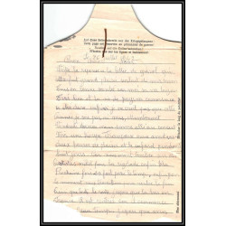 099695 stalag 10c kriegsgefangenenlager 1942 var toulon prisonniers allemagne germany lettre cover