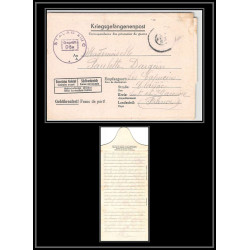099696 stalag 13c kriegsgefangenenlager 1943 lot et garonne prisonniers allemagne germany lettre cover