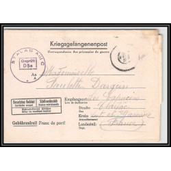 099696 stalag 13c kriegsgefangenenlager 1943 lot et garonne prisonniers allemagne germany lettre cover