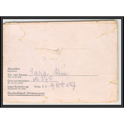 099698 stalag 10c kriegsgefangenenlager 1941 maroc casablanca prisonniers allemagne germany lettre cover