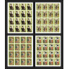 425 Sharjah MNH ** Mi N° 602 / 609 B japanese paintings osaka 70 Exposition universelle feuille sheet non dentelé imperf