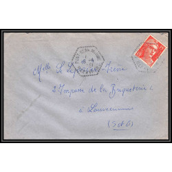 099700 LAC Pont Réan marine 1951 france naval navale lot 6 lettres covers