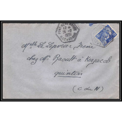 099700 LAC Pont Réan marine 1951 france naval navale lot 6 lettres covers