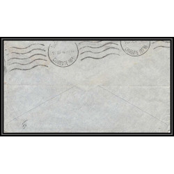 099746 agence postale embarquée croiseur gloire 1938 par avion rochefort charente france naval navale lettre cover