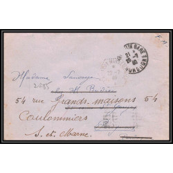 099752 agence postale embarquée croiseur marseillaise 1940 france naval navale lettre cover