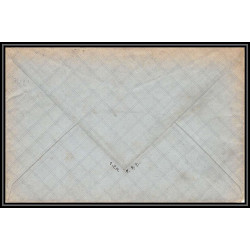 099754 agenc embarquée croiseur dupleix croisière d'espagne 17/12/1938 france naval navale lettre cover