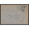 099765 agence postale embarquée cuirassé paris 1939 france naval navale lettre cover