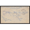 099812 agence postale embarquée République cuirassé bizerte tunisie 1916 france naval navale lettre cover