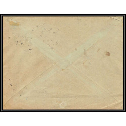 099813 agence postale embarquée Lorraine cuirassé st nazaire 1915 france naval navale lettre cover