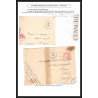 099822 england FNGB force navales LAC censure 1945 france naval navale lettre cover
