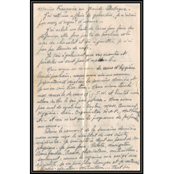 099822 england FNGB force navales LAC censure 1945 france naval navale lettre cover