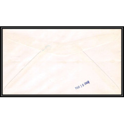 099825 griffe croiseur MONTCALM 1943 marine france naval navale lettre cover