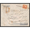 099877 par avion unité marine en indochine france naval poste navale lettre cover
