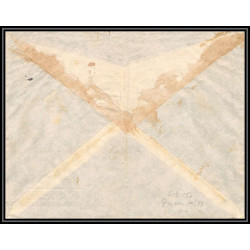 099877 par avion unité marine en indochine france naval poste navale lettre cover