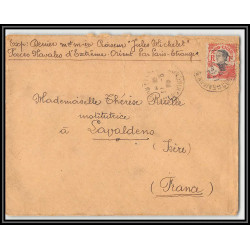 099878 croiseur jules michelet indochine 1925 france naval forces navales extreme orient lettre cover