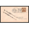 099898 marque de propagande croiseur école jeanne d'arc 1933 usa france naval navale carte postcard