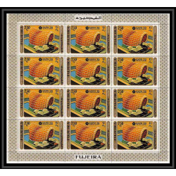 426 Fujeira MNH ** Mi N° 439 / 448 A expo 70 osaka Exposition universelle feuilles sheets japon japan