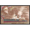 099909 hommage aux victimes du Cuirassé bouvet amriral boué de la peyrere 1915 france naval navale lettre cover