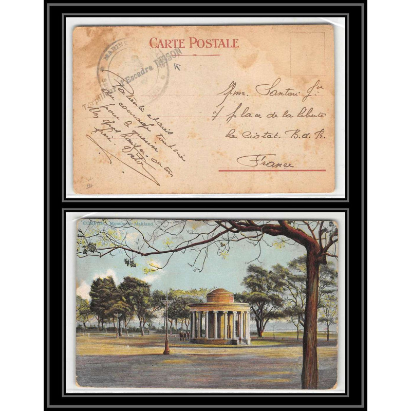 099930 corfou greece Contre-torpilleur d'escadre BISSON france naval navale carte postcard