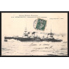 099953 cuirasse democratie 1909 france naval navale carte postcard