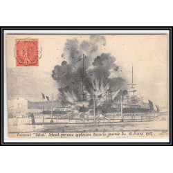 099986 cuirassé iena 1907 france naval navale carte postcard