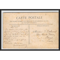 100000 Amiral Tréhouart garde cotes cuirassé 1907 feurs loire france naval navale carte postcard