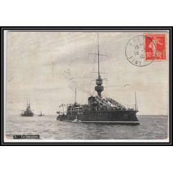 100001 Bouvines cuirassé 1908/1910 france naval navale carte postcard