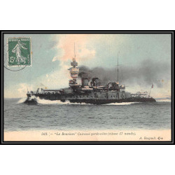 100001 Bouvines cuirassé 1908/1910 france naval navale carte postcard